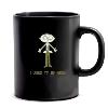 Promotional Purpose Single Handle Black Mug