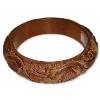 Intricately Designed Wooden Bangles