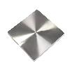 Stainless Steel Made Square Shaped Mirror Cap