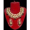 Kundan Designed Stone Studded Necklace Set