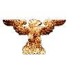 Hand Crafted Eagle Sculpture