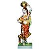 Decorative Marble Village Woman Statue