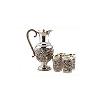 Decorative Silver Tea Set