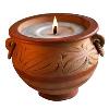 Clay Pot Outdoor Citronella Candle