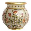 Intricately Designed Marble Pot