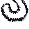 Drill Cut Black Onyx Beads