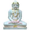 Marble Made Jain Shatamber Statue