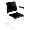 Light Weight Black Coloured Visitor Chair