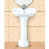 White Pedestal Wash Basin