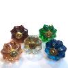 Colourful Glass Crystal Knob