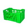 Green Coloured Vegetable Crates