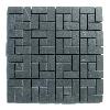 Black Coloured Mosaic Tile