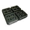 Waffle Type Mounting Pads