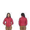 Red Coloured Prescott Jacket