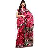 Pink Coloured Silk Saree