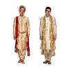 Beige Coloured Designer Sherwani