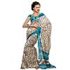 Fine Textured Designer Silk Saree