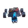 Metal Chassis DC Motor Driven Robot