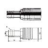 Quick Coupler With Hose Stem End