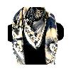 Multicolour Printed Designer Scarf