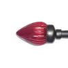 Red Coloured Glass Finials