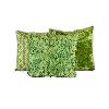 Green Coloured Square Cushion