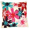 Floral Designed Cushion Cover