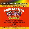 Alpha Numeric PVC Stickers