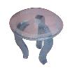 Glass Round Centre Table