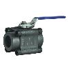 Three Pieces Body Floating Ball Valve