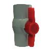 Polypropylene Solid Ball Valve