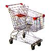 Shopping Trolley With Moveable Stand