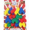 Colourful Card Packing Balloons