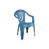 Blue Coloured Chair With Backrest