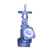 Fluorinated Ethylene Propylene Lined Flush Bottom Valve