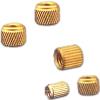 Brass Helical Knurled Insert