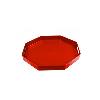 Red Coloured Serving Tray