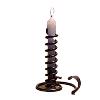 Wrought Iron Made Candle Holder