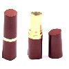 Maroon And Golden Coloured Lipstick Container