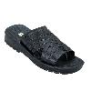 Black Coloured Slipper For Man