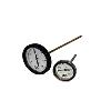 Horizontal/ Vertical Dial Thermometer