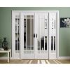 Smooth Finished Wooden Folding Door