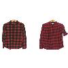 Red And Black Check Pattern Shirt For Men