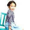 Stripe Pattern Casual Wear For Kid