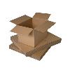 Brown Paper Made Corrugated Box