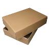 Rectangular Shaped Brown Corrugated Box