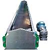 Belt Conveyor With Drive And Tensioning Rollers