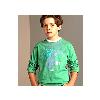 Green Full Sleeves T- Shirt For Kids