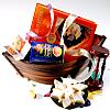 Boat Shape Gift Basket