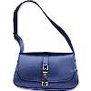 Blue Ladies Leather Handbag